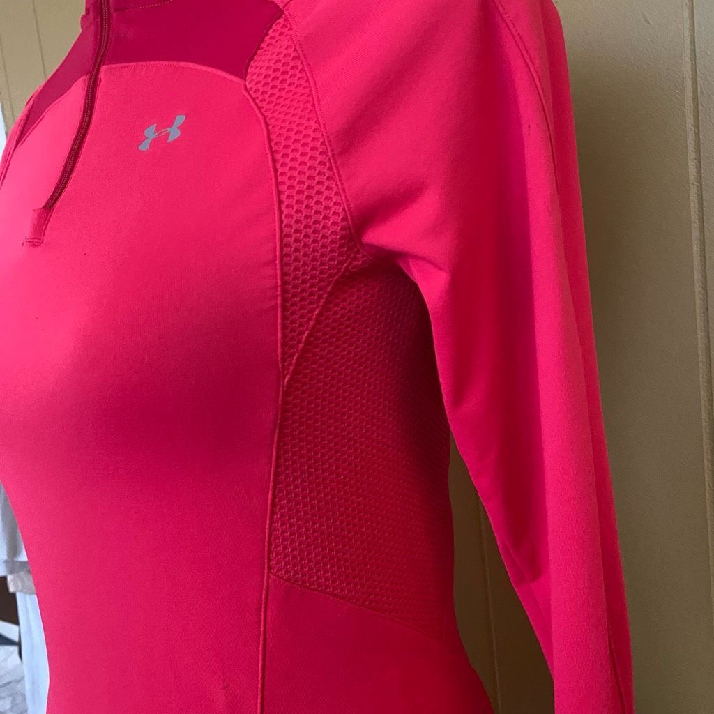 Under Armour Under Armour women S coldgear Longsleeve quarter zip athleti Size S / US 4 / IT 40 - 9 Thumbnail