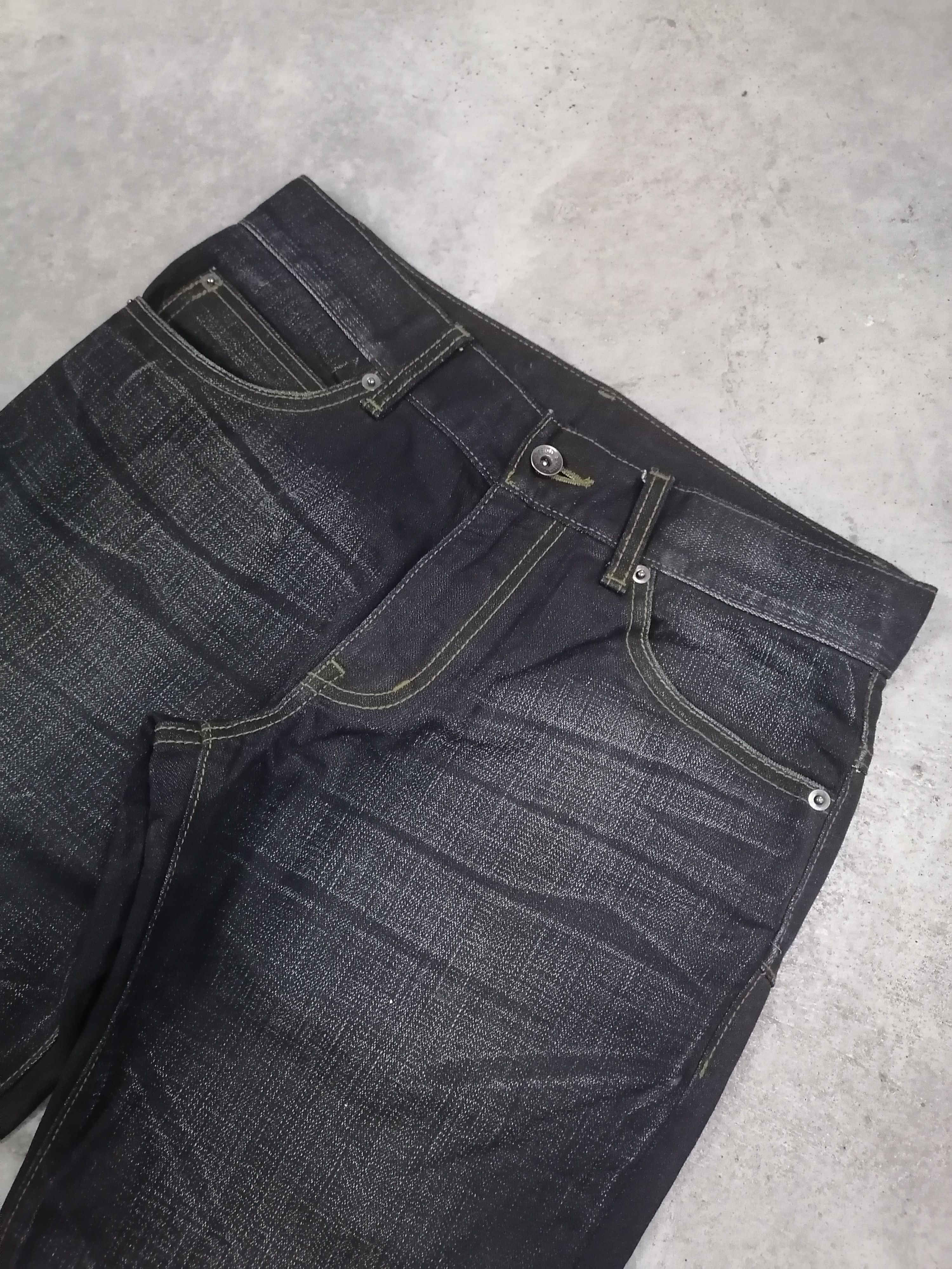 14th Addiction × If Six Was Nine × semanticdesign Flare Jeans Semantic Design Claw Mark Denim Pants Size US 31 - 4 Thumbnail