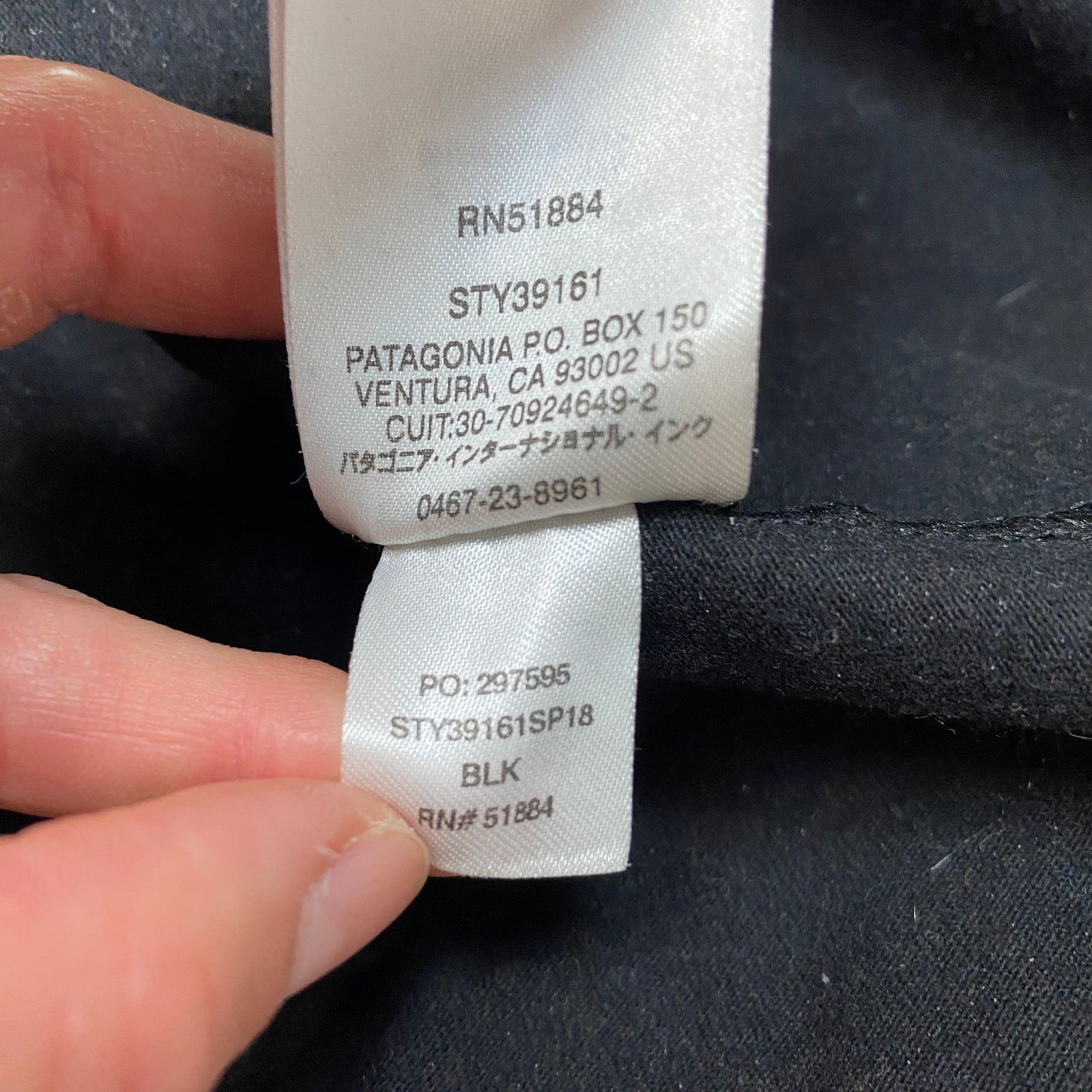 Patagonia Patagonia P-6 Logo Long Sleeve Responsibili-tee Shirt Small Size US S / EU 44-46 / 1 - 9 Thumbnail