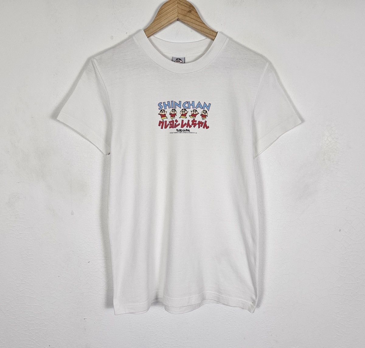 Vintage Vintage Crayon Shin Chan 90s 1992 tv cartoon show tee shirt Size US S / EU 44-46 / 1 - 2 Thumbnail