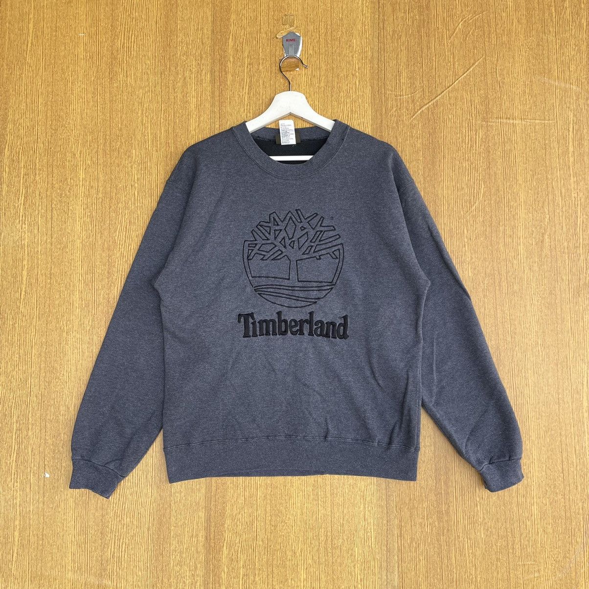 Timberland Big Logo Embroidered Spellout Sweatshirt
