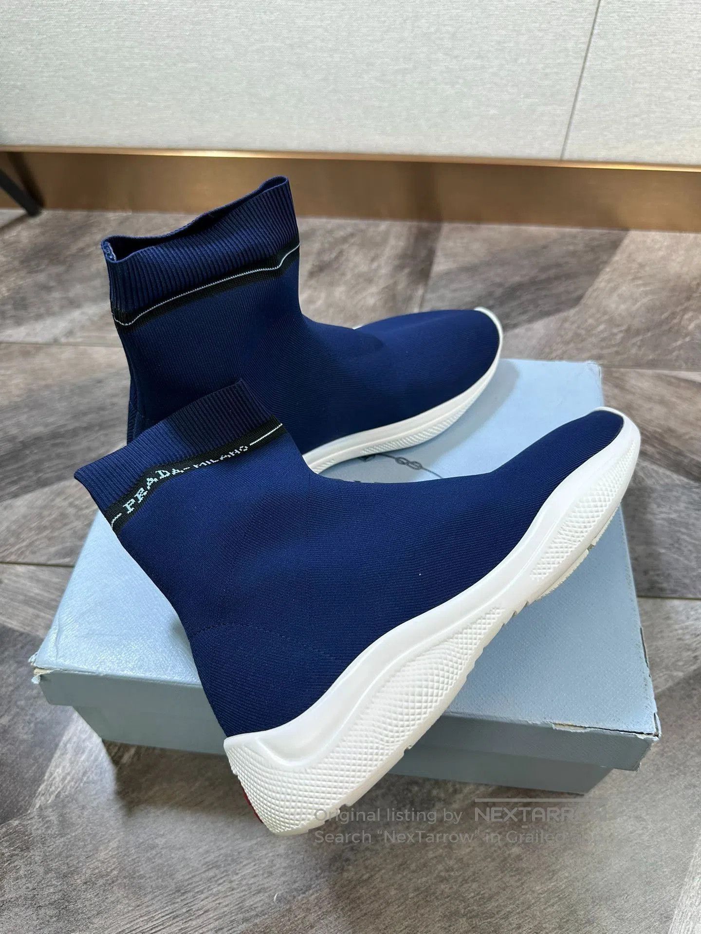 Prada Prada Classic Sock Shoes. Size US 5.5 / IT 35.5 - 3 Thumbnail