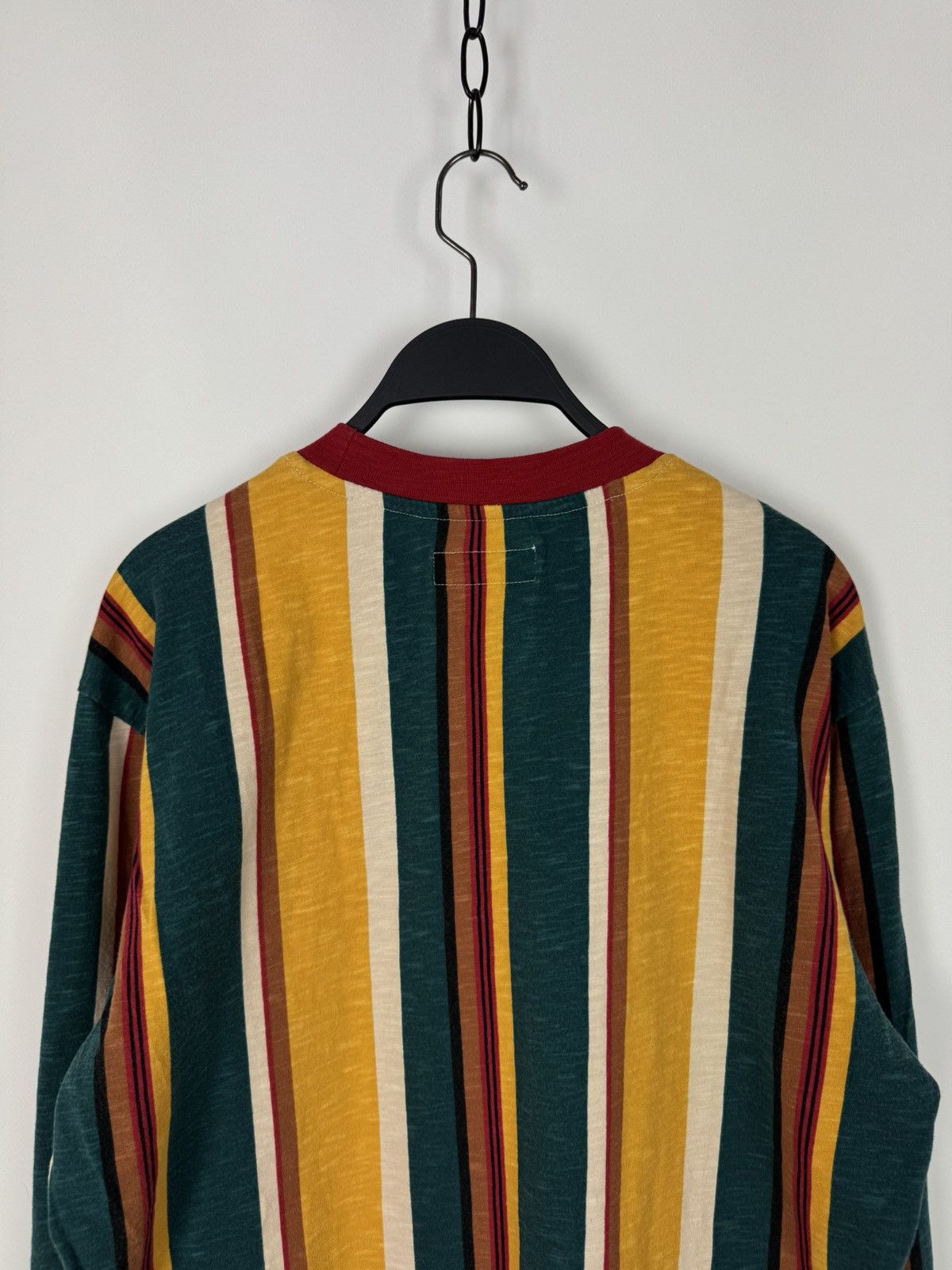 Guess Guess Originals Los Angeles Striped L/S T-Shirt Size US M / EU 48-50 / 2 - 8 Thumbnail