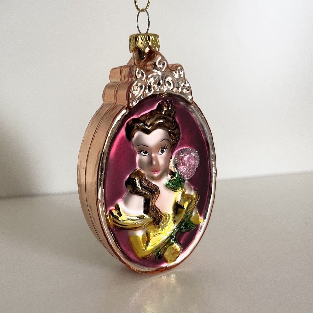 Disney Disney belle blown glass ornament beauty and the beast Size ONE SIZE - 2 Thumbnail