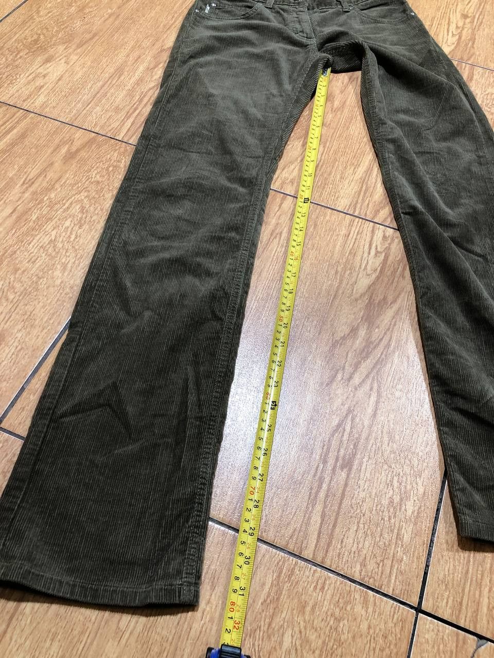 Burberry Vintage BURBERRY Womens Corduroy Chino PANTS CASUAL Size 27" / US 4 / IT 40 - 17 Thumbnail