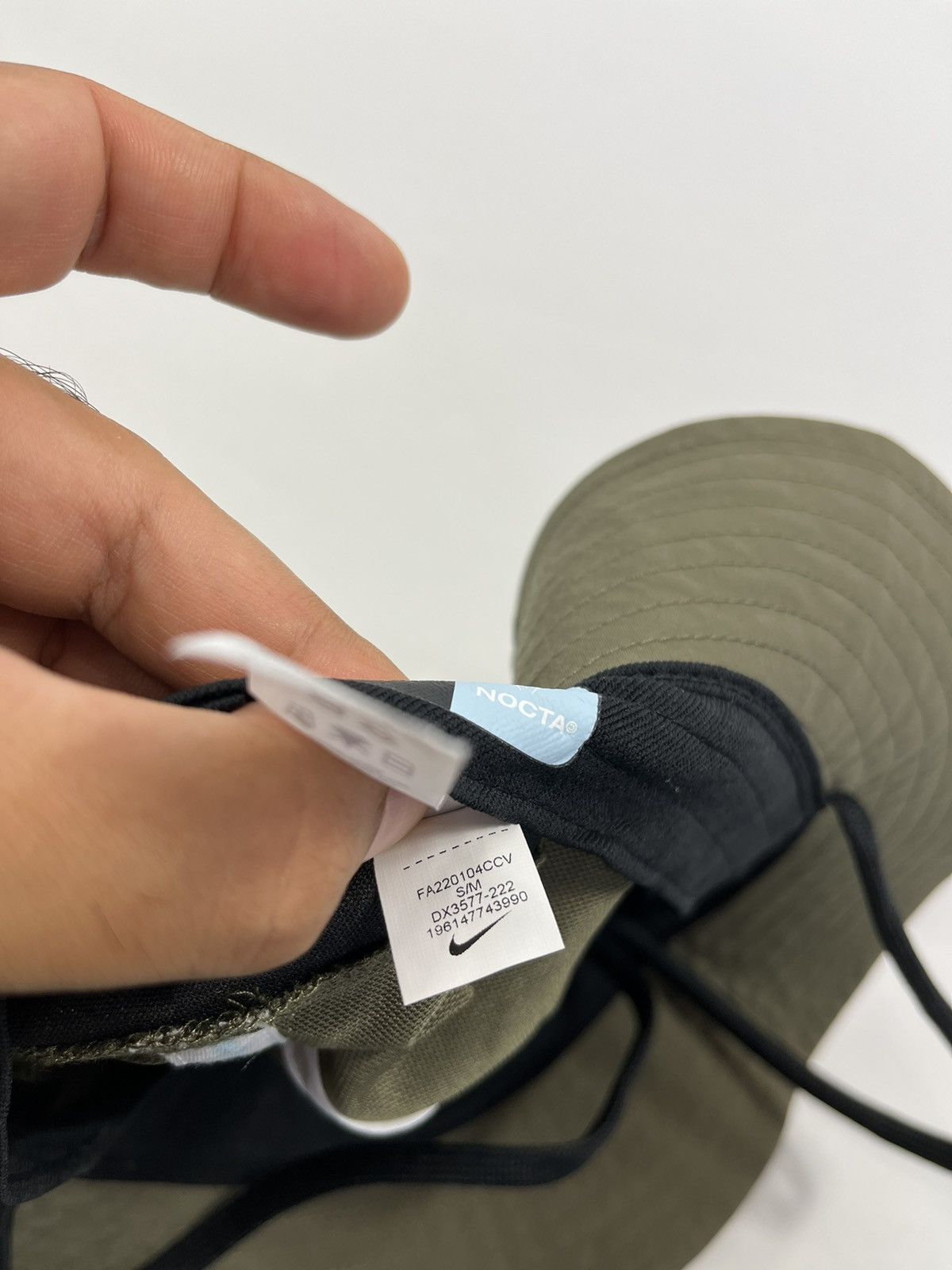Drake × Nike Nocta khaki bucket hat Size ONE SIZE - 15 Thumbnail
