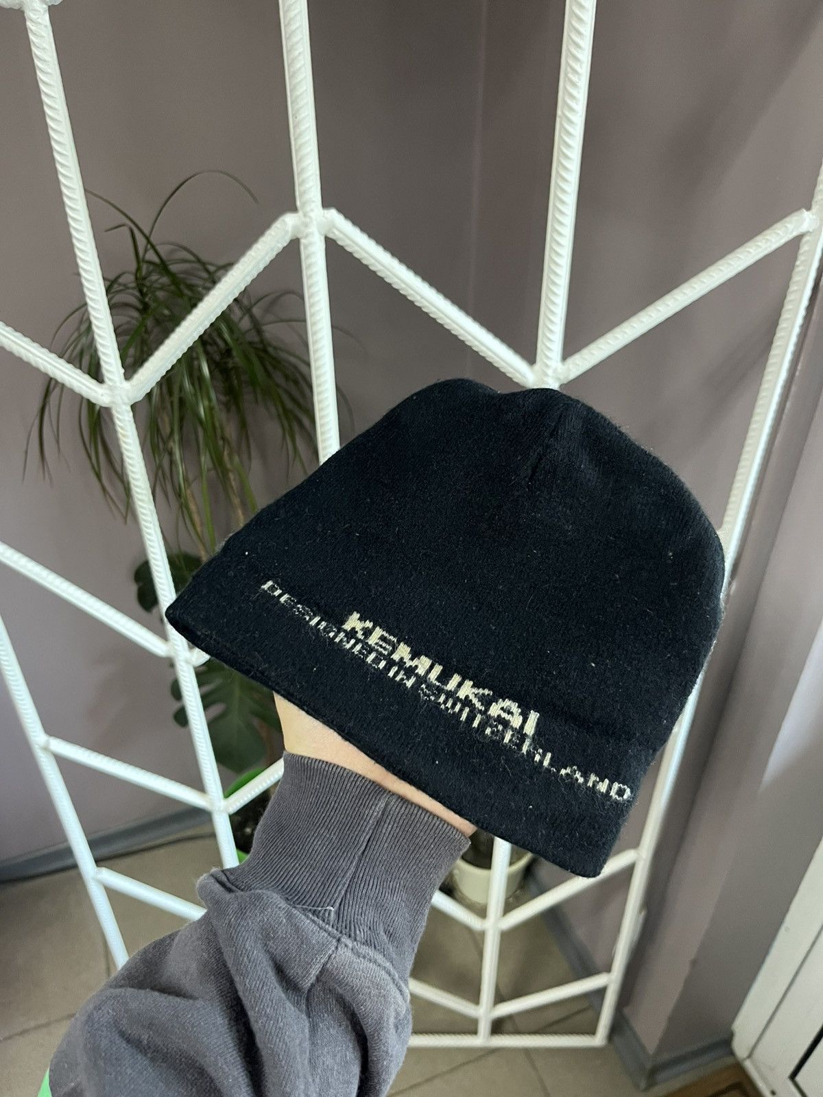 Japanese Brand Y2K GorpCore Kemukai Switzerland Beanie Hat Size ONE SIZE - 2 Thumbnail