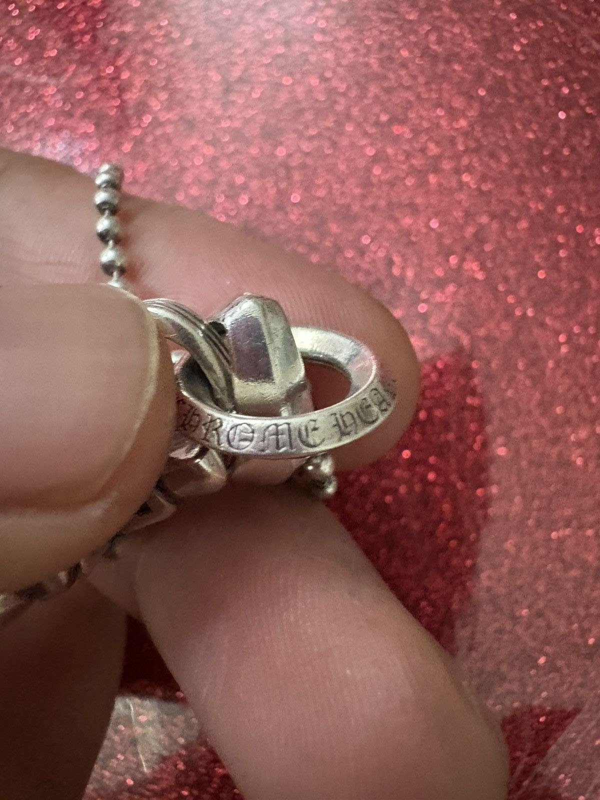 Chrome Hearts Double Cross Pendant Bale Size ONE SIZE - 5 Thumbnail