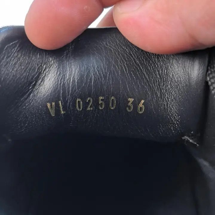 Louis Vuitton Louis Vuitton Stellar Black Casual Sneakers for Women -2508 Size US 5 / IT 35 - 6 Thumbnail