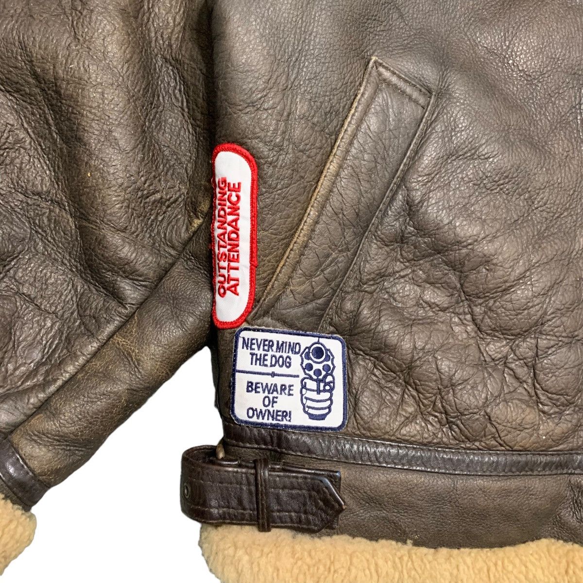 Japanese Brand Terra Australis Shearling B3 Jacket Size US M / EU 48-50 / 2 - 5 Thumbnail