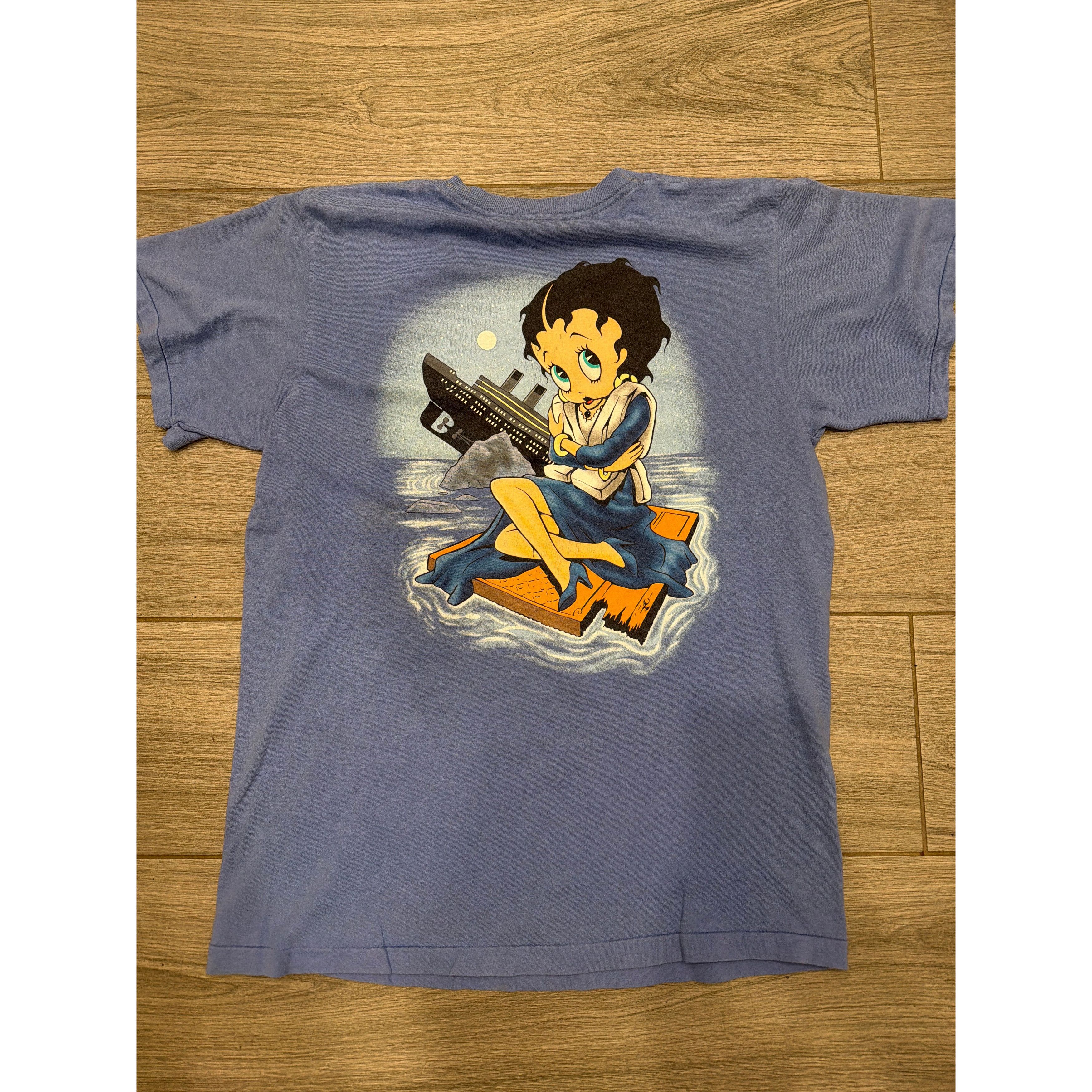 Other 1988 Popeye Betty Boop Titanic T-Shirt Size US L / EU 52-54 / 3 - 3 Thumbnail