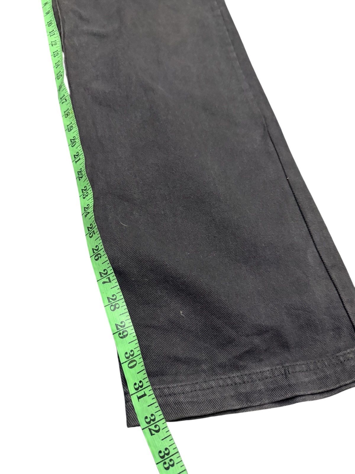 Sean John Vintage Sean Jean Super Black Baggy Denim Embroidered Size US 34 / EU 50 - 12 Thumbnail