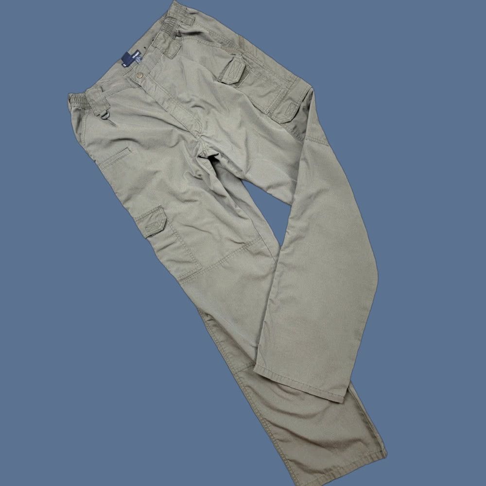 Vintage 5.11 Pants Mens 34x34 Green Taclite Pro Ripstop Regular Cargo Pocket Straight 34x34 USA Army 5.11 Tactical Mens Pants Size US 34 / EU 50 - 1 Thumbnail