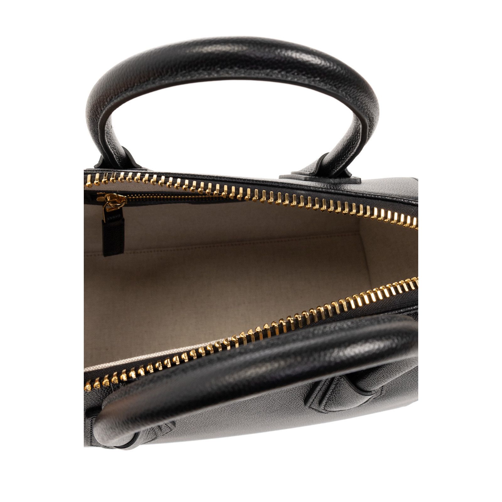 Givenchy GIVENCHY Small Antigona Black Grained Leather Top Handle Bag Size ONE SIZE - 4 Thumbnail