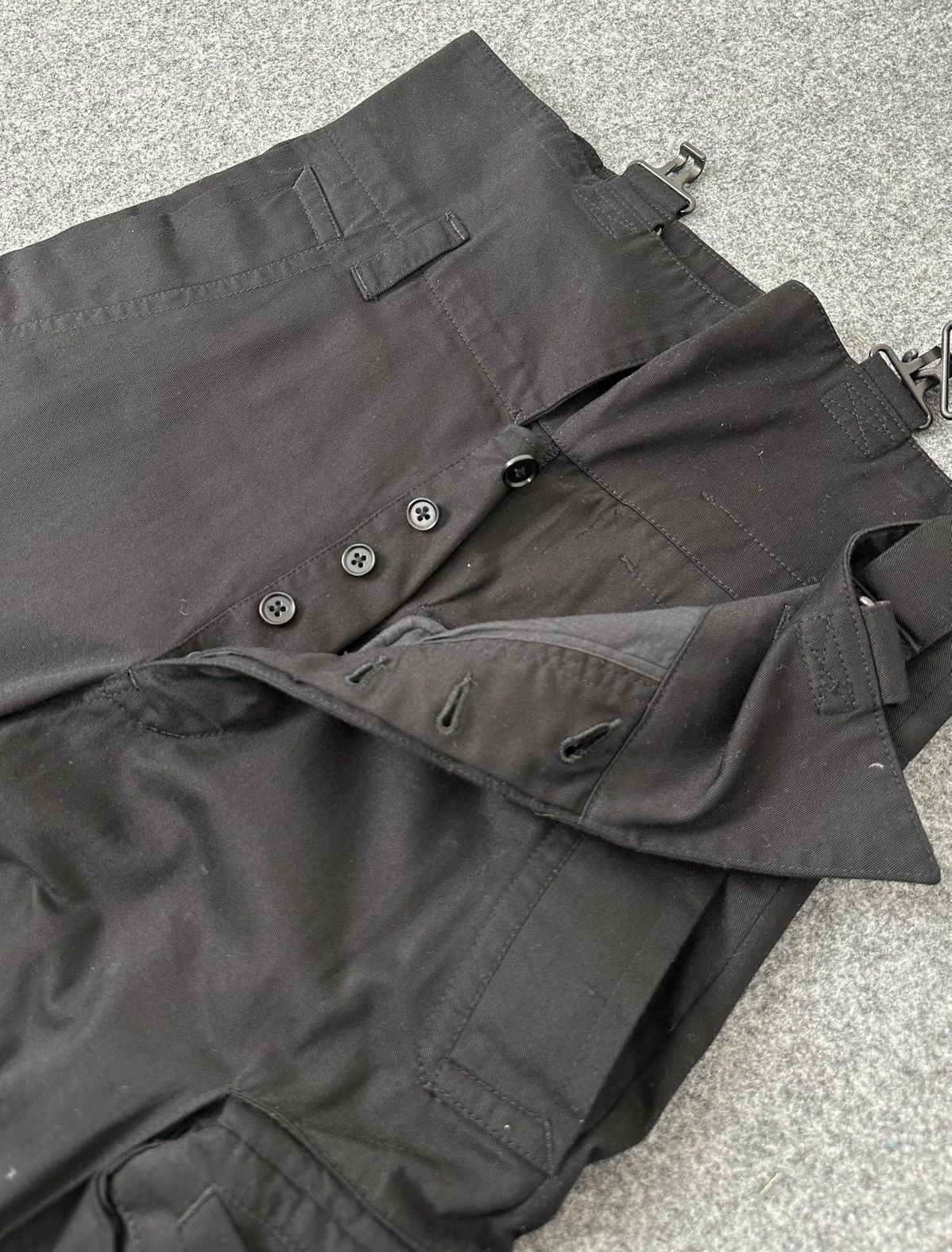 Y's × Yohji Yamamoto Yohji Yamamoto - Y’s S/S01 “Bomb” Parachute Cargo Jumpsuit Size US 33 - 5 Thumbnail