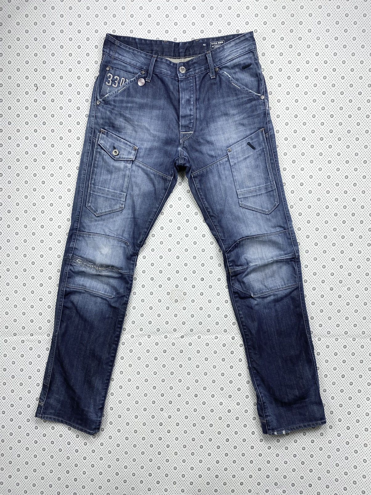 G-Star Stylish Biker Denim Pant By G-Star Raw Size US 34 / EU 50 - 1 Thumbnail