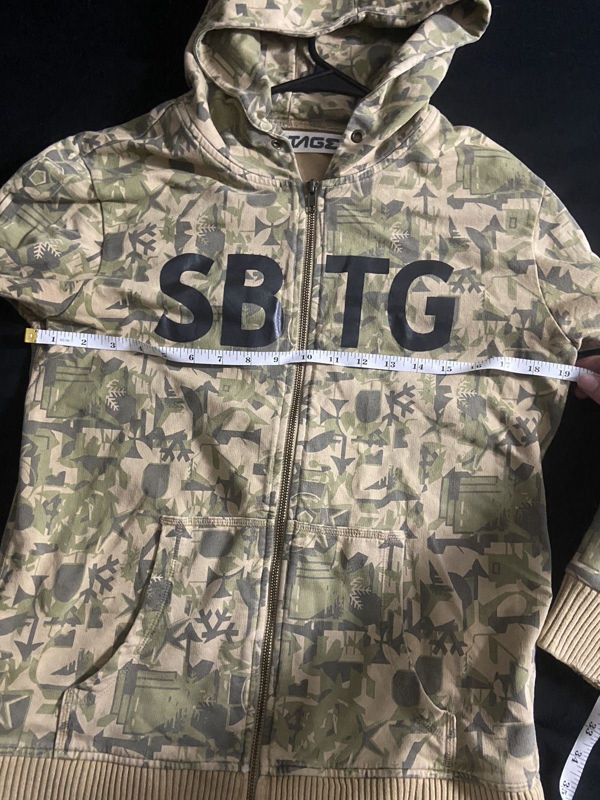 Japanese Brand SBTG zip hoodie, SABOTAGE Size US M / EU 48-50 / 2 - 2 Thumbnail