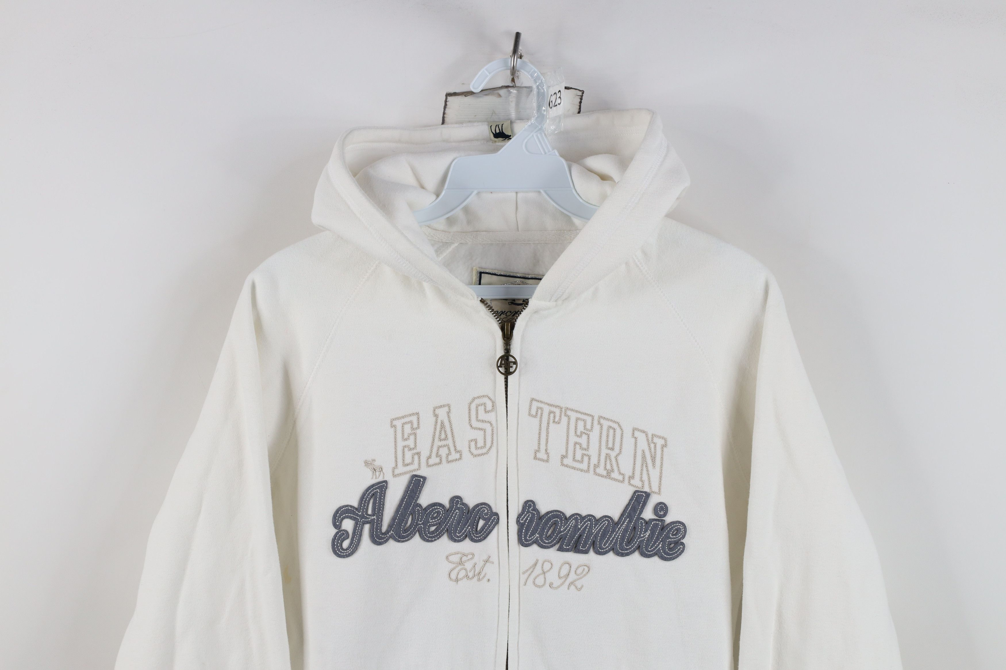 Abercrombie & Fitch Vintage 90s Y2K Abercrombie & Fitch Heavyweight Hoodie Size L / US 10 / IT 46 - 2 Thumbnail