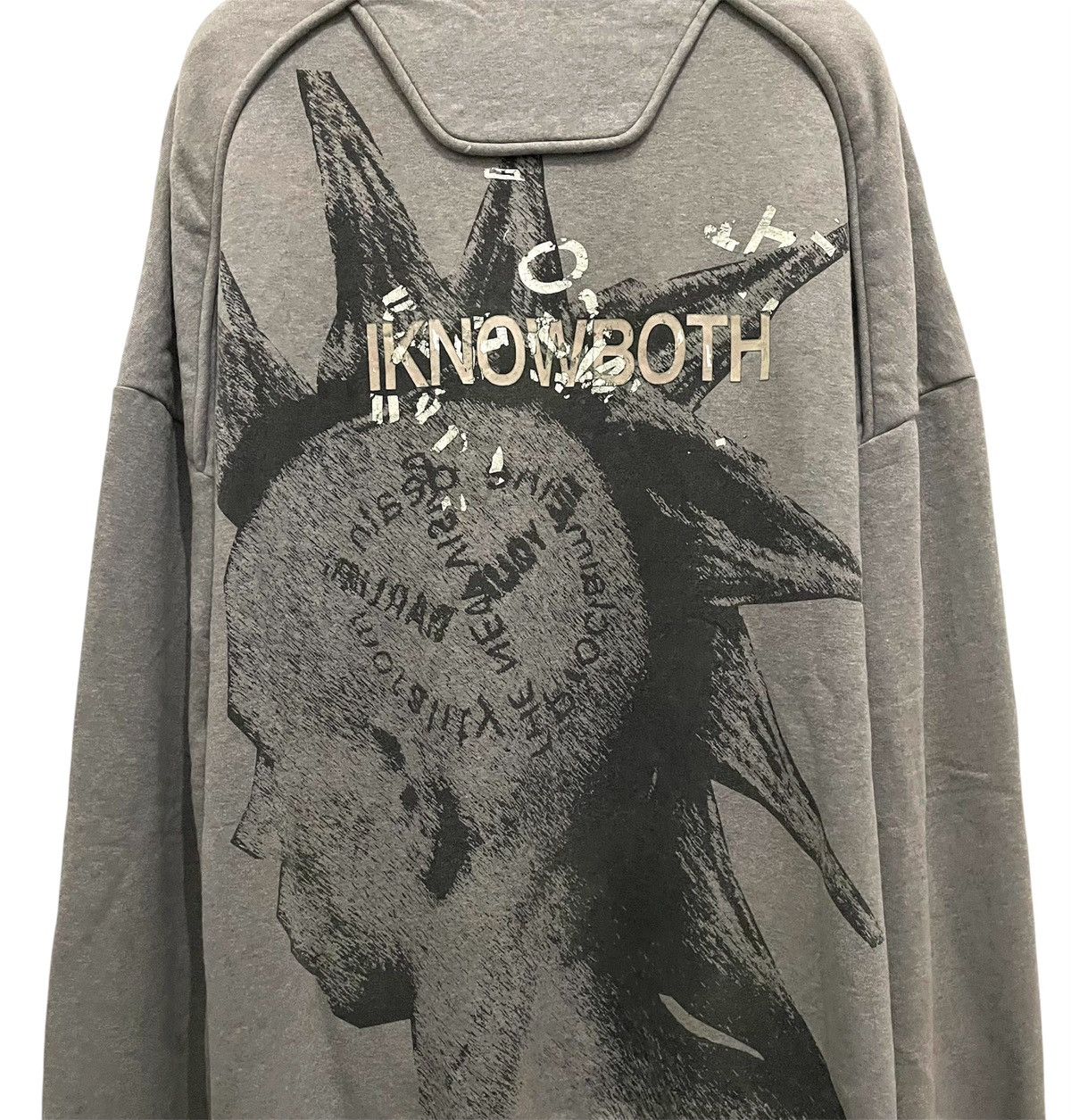 Juun.J JUUN.J OVERSIZED SWEATSHIRT “I KNOW BOTH” Size US M / EU 48-50 / 2 - 4 Thumbnail