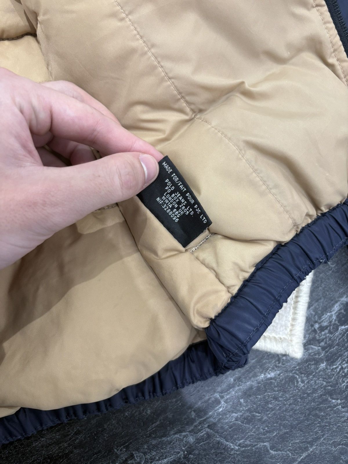 Ralph Lauren 00s Vintage Ralph Lauren Light Puffer Retro Down Jacket Rare Size US S / EU 44-46 / 1 - 6 Thumbnail