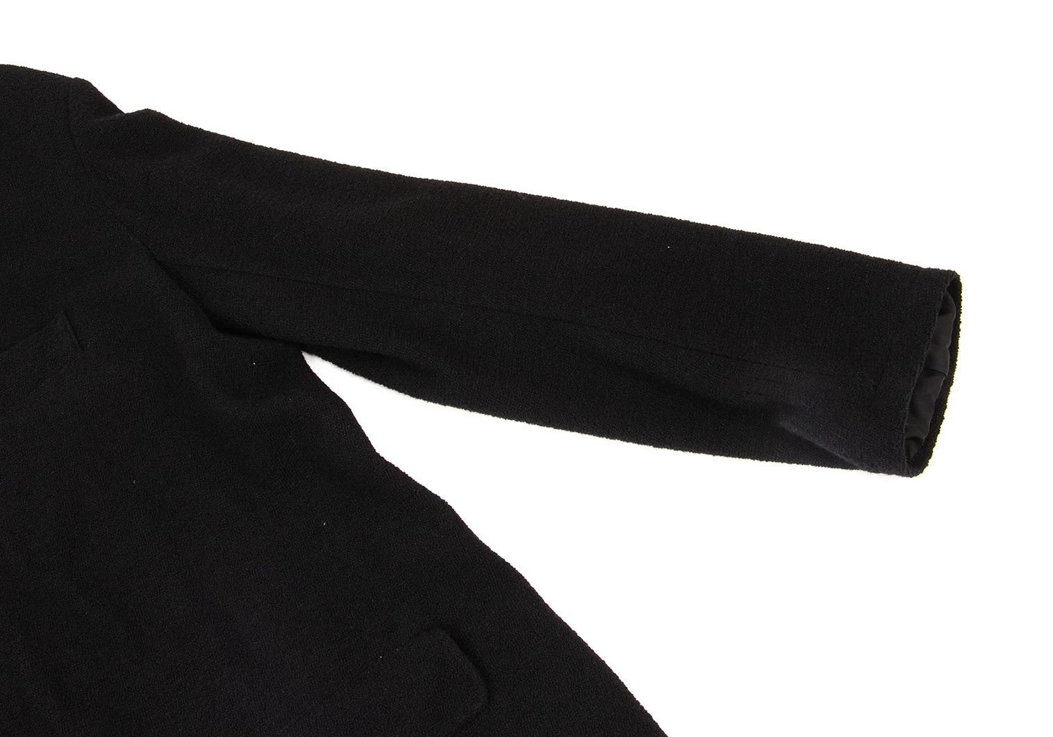 Yohji Yamamoto Yohji Yamamoto Wool Pile Asymmetrical Mantle Jacket Size US L / EU 52-54 / 3 - 7 Thumbnail