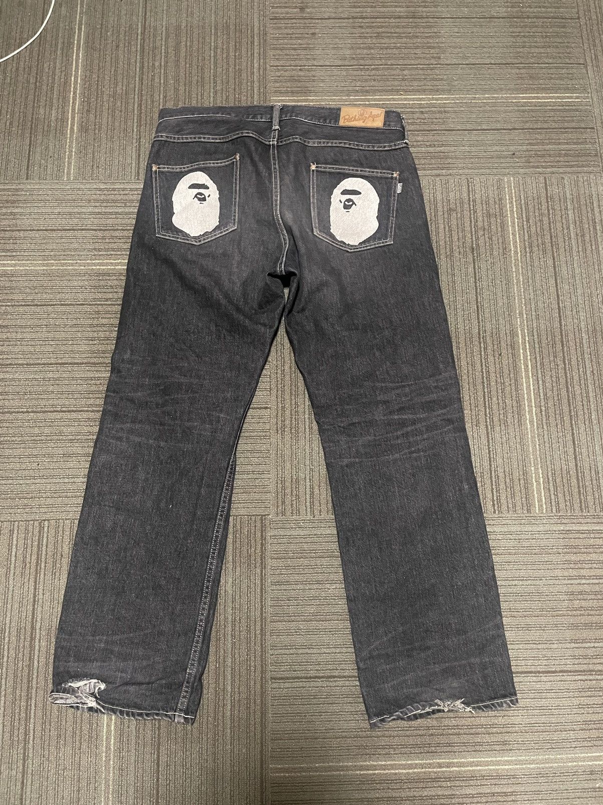 Bape Ape Head Denim Size US 34 / EU 50 - 1 Thumbnail