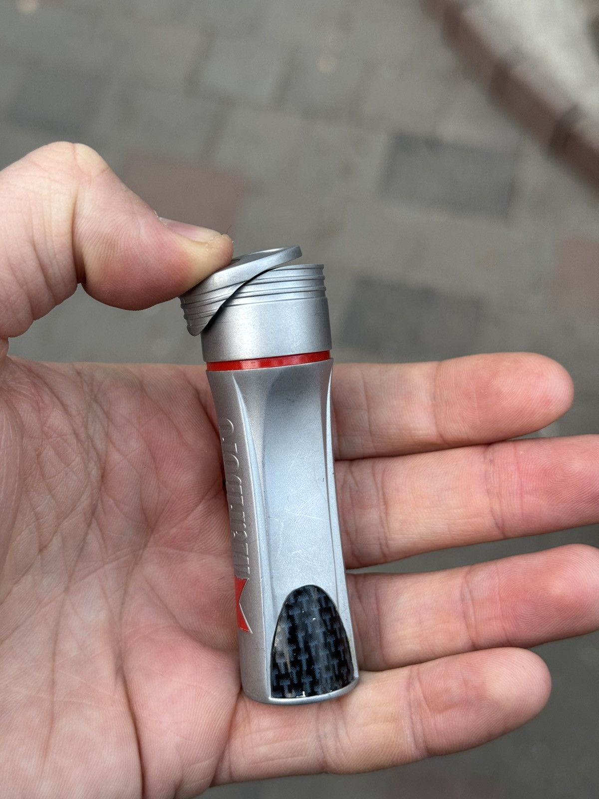 Japanese Brand × Marlboro × Vintage Rare GEOMETRIC MARLBORO METAL PUNK LIGHTER SUPREME STYLE Size ONE SIZE - 5 Thumbnail