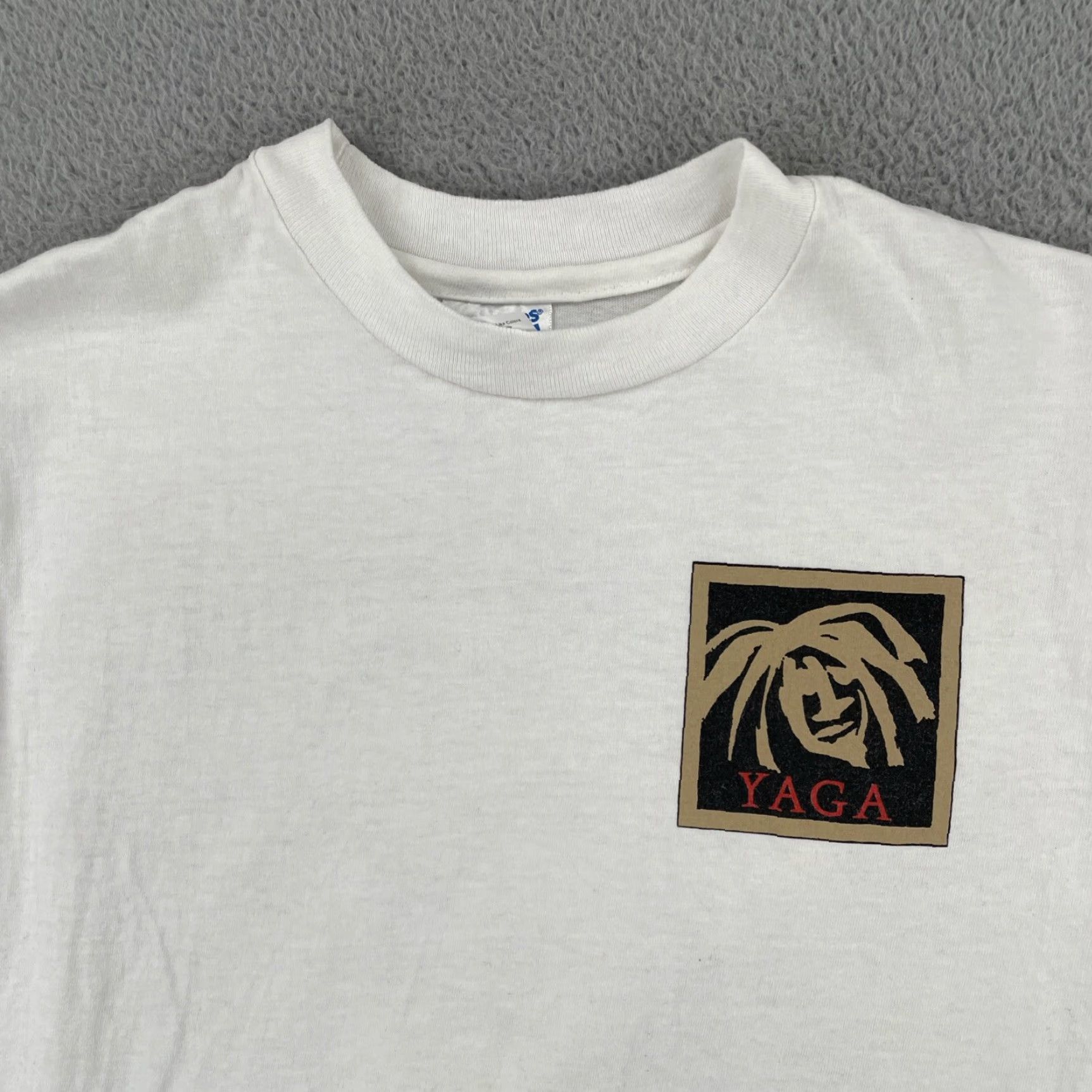 Hanes VINTAGE Hanes Beefy-T Shirt Mens M White 90s Solid Crew Neck Short Sleeve Made In USA Size US M / EU 48-50 / 2 - 6 Thumbnail