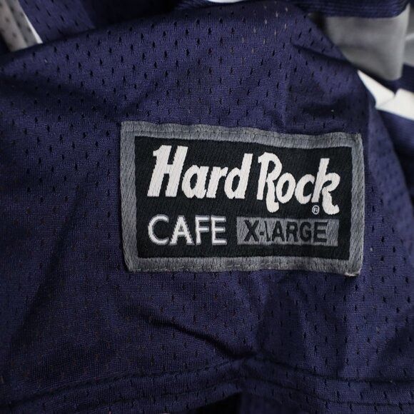 Hard Rock Cafe × Vintage Vintage Y2K 90s Hard Rock Cafe Miami Football Jersey Size US XL / EU 56 / 4 - 5 Thumbnail