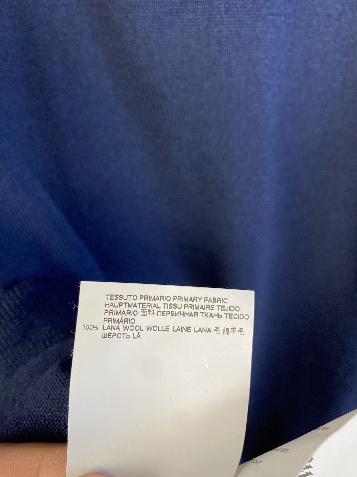 Vivienne Westwood Vintage Vivienne Westwood Sweater Jumper Orb Luxury Blue Men Size US L / EU 52-54 / 3 - 8 Thumbnail
