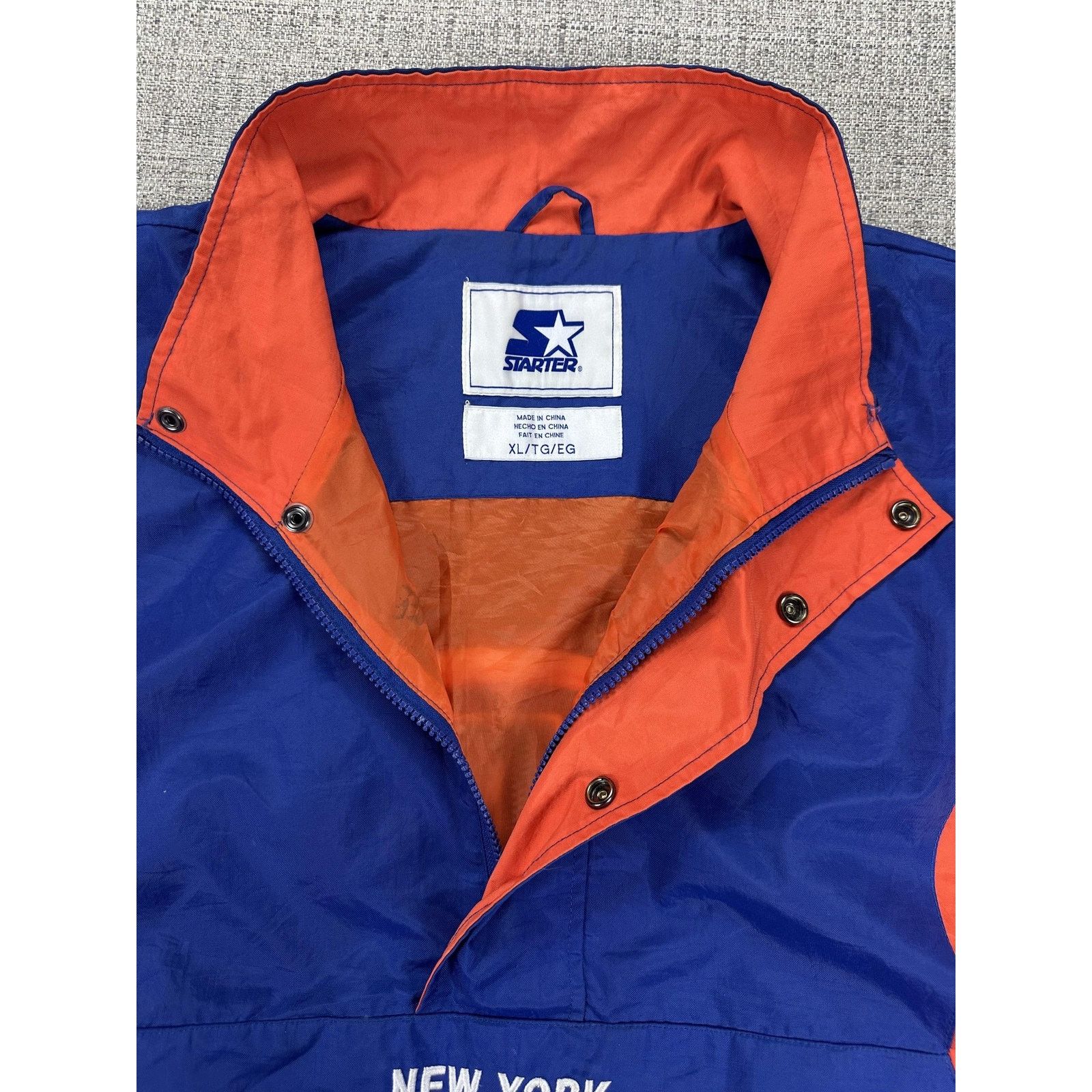 Starter New York Islanders Jacket Sz XL 1/2 Zip Starter Pullover Size US XL / EU 56 / 4 - 9 Thumbnail