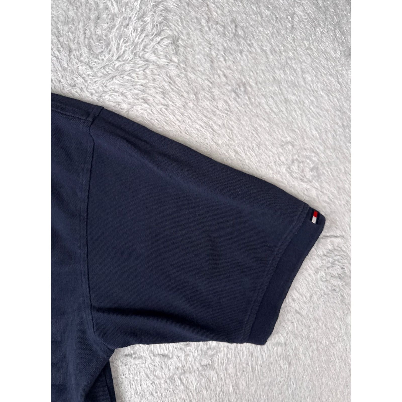 Tommy Hilfiger Tommy Hilfiger Golf Polo Shirt Adult Medium Blue 100% Cotton Short Sleeve Shirt Mens Slim 100% Cotton Blue Polo Golf Modern American Sports Shirt Size US M / EU 48-50 / 2 - 2 Thumbnail