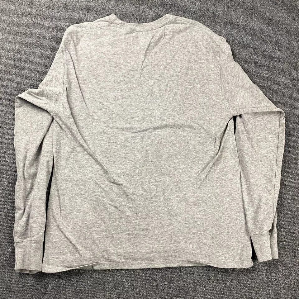 Champion Champion Shirt Men's Large Gray Casual Crew Neck Long Sleeve Size US L / EU 52-54 / 3 - 4 Thumbnail