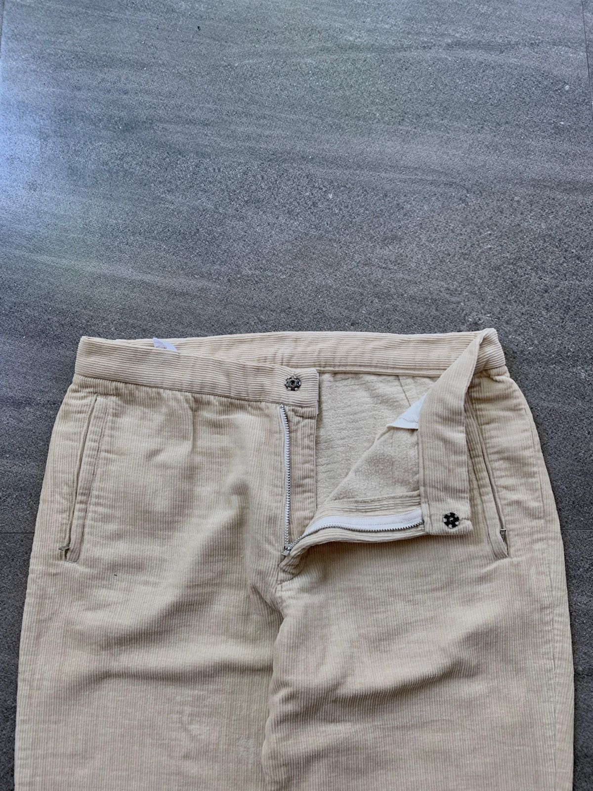 Yohji Yamamoto FREE TAX! Ys Corduroy Cropped Trousers Size US 29 - 4 Thumbnail