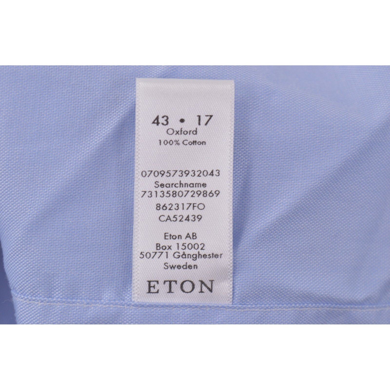 Eton Eton New with tags Shirt Size XL US In Blue Size US XL / EU 56 / 4 - 3 Thumbnail