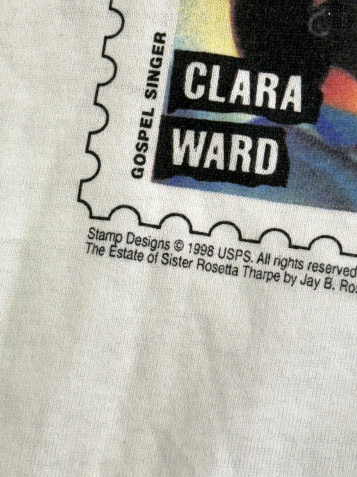 Fruit Of The Loom Vintage 32 Cent Stamp Collector T-shirt Gospel Singer Tee L Size US L / EU 52-54 / 3 - 8 Thumbnail