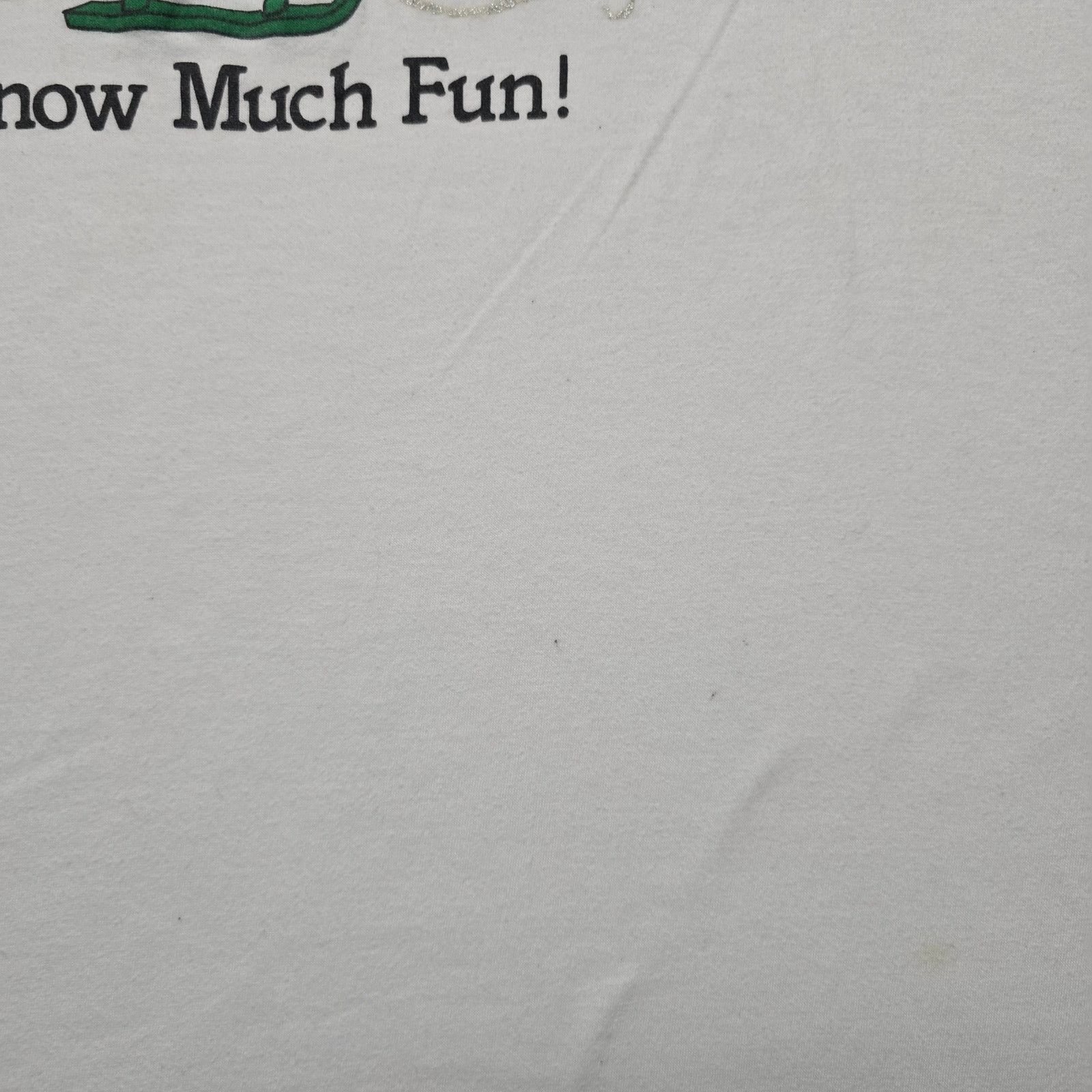 Vintage Vintage Sleeper Shirt OS Snow Much fun Polar Bear White Tee Size US M / EU 48-50 / 2 - 5 Thumbnail