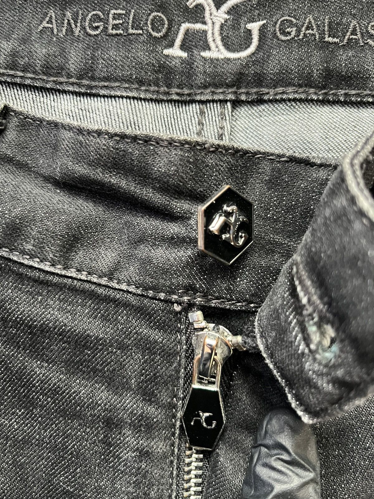 Angelo Galasso Angelo Galasso Italy black jeans Size US 31 - 5 Thumbnail