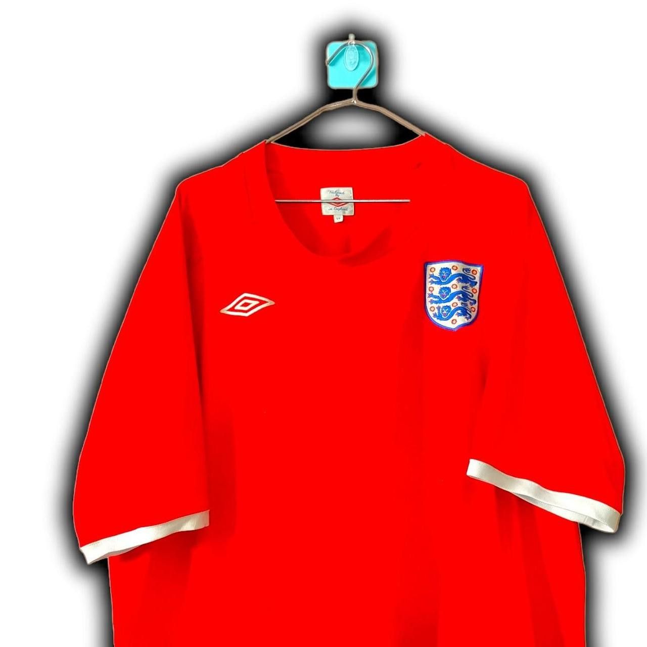 Umbro England 2002 2003 Away shirt jersey Size US XXL / EU 58 / 5 - 1 Thumbnail