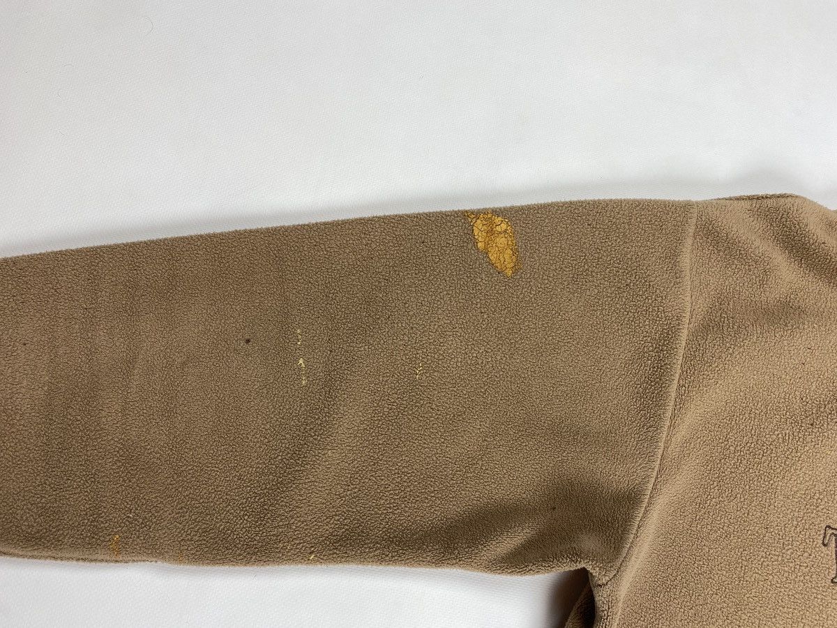 Timberland Timberland Fleece Jacket Trashed Big Embroidered Big Logo Size US L / EU 52-54 / 3 - 13 Thumbnail