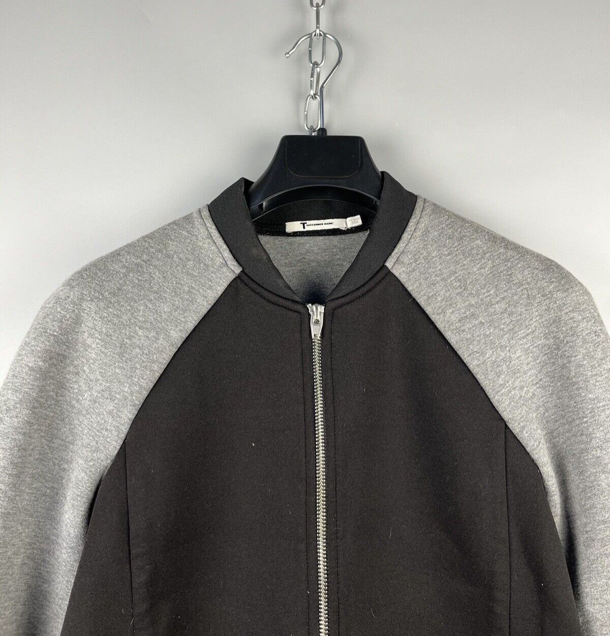 Alexander Wang Alexander Wang Womens Casual Cropped Track Top Jumper Size M / US 6-8 / IT 42-44 - 2 Thumbnail