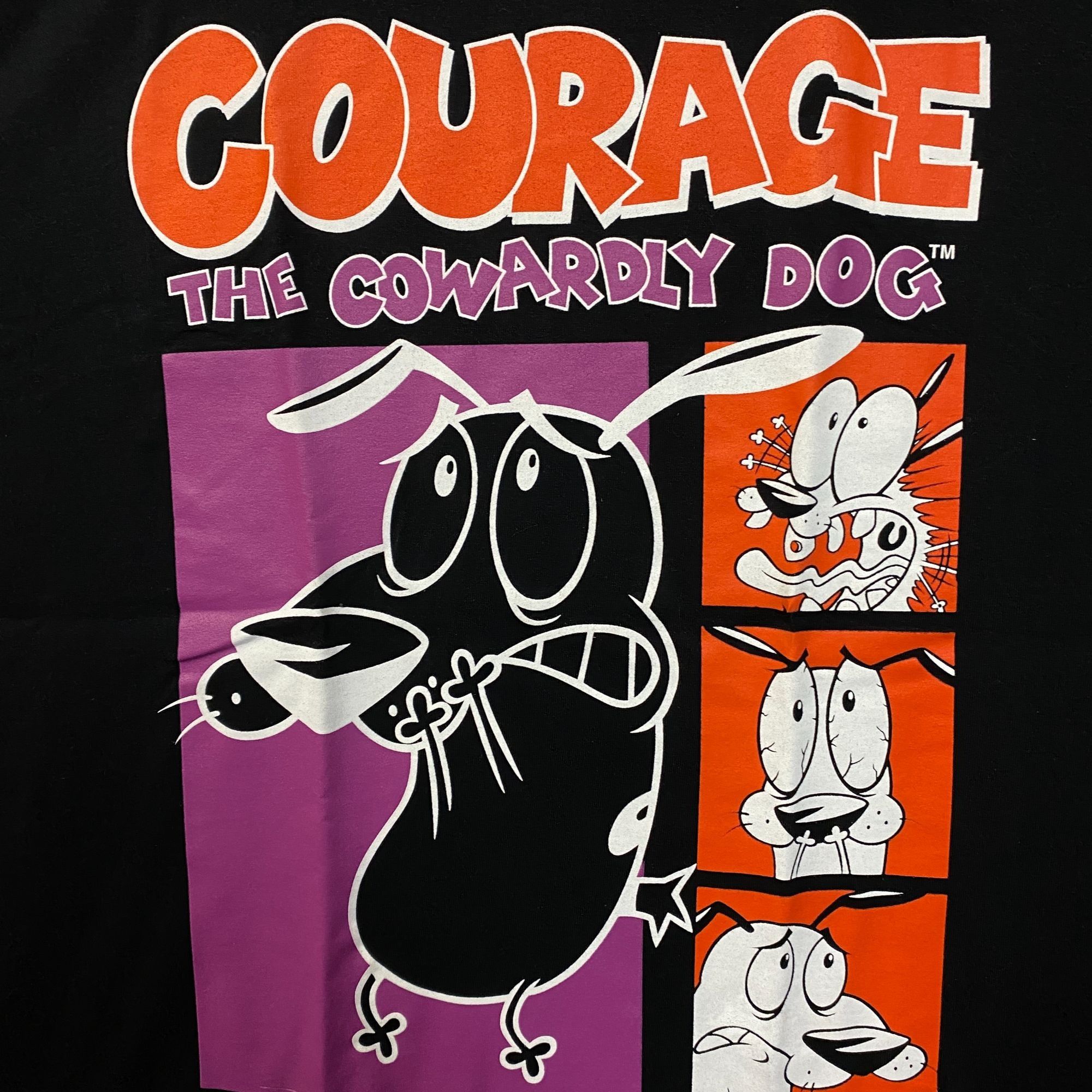 Other Courage The Cowardly Dog Grid Design Retro Style Classic Car Size US L / EU 52-54 / 3 - 2 Thumbnail