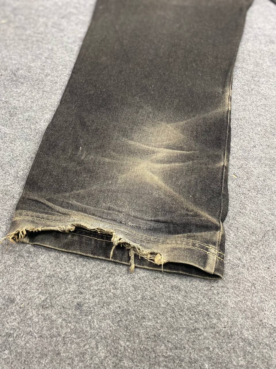 Japanese Brand vintage 90s school of hard knock baggy denim nice design Size US 44 / EU 60 - 10 Thumbnail