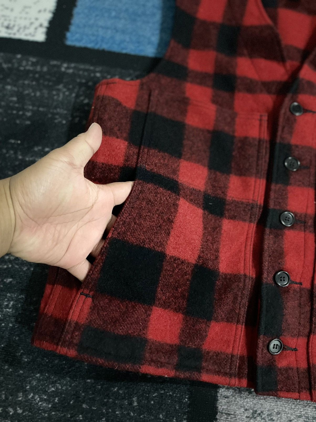 Filson Vintage Filson Garment Mackinaw Wool Vest Size US L / EU 52-54 / 3 - 6 Thumbnail