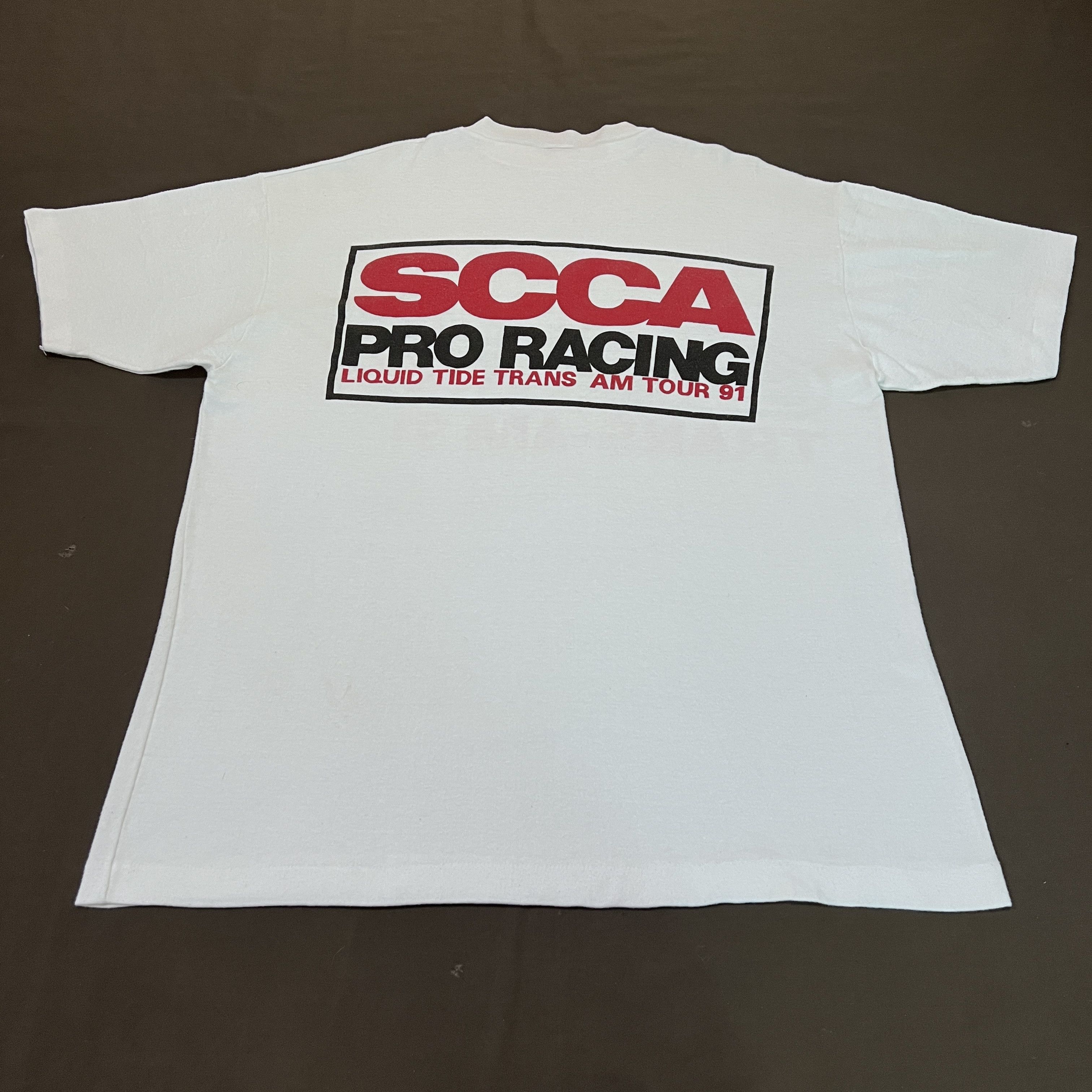 Formula 1 × Sports Specialties × Vintage Vintage 90s Trans-Am Tour Pro Racing SCCA Promo Tee Size US XL / EU 56 / 4 - 4 Thumbnail