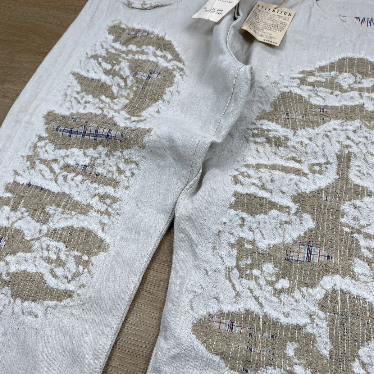 Kapital Rare eternal sashiko patch like kapital pants Size US 34 / EU 50 - 3 Thumbnail