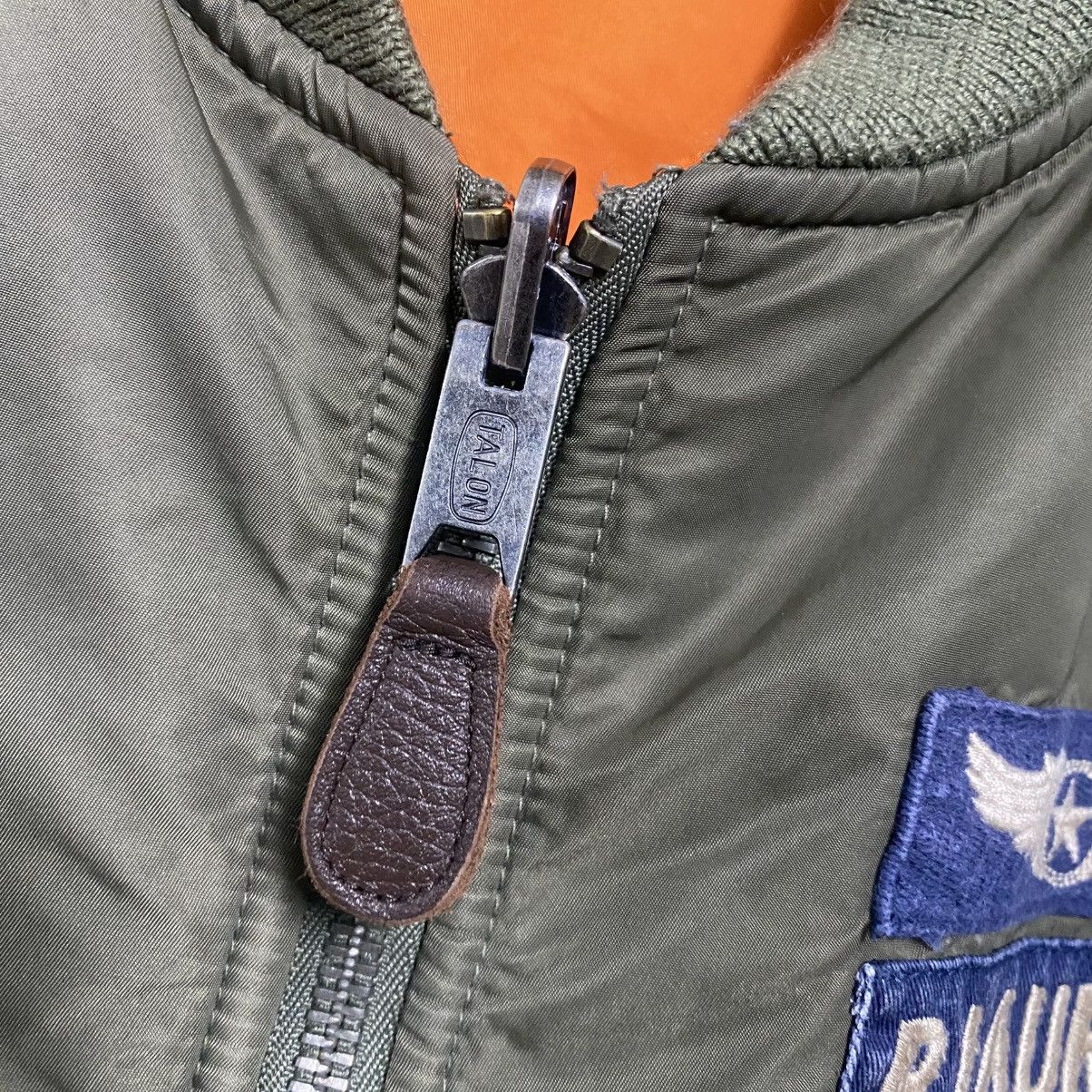 Polo Ralph Lauren Vintage Polo Ralph Lauren MA-1 Flight Jacket Reversible Size US XL / EU 56 / 4 - 15 Thumbnail
