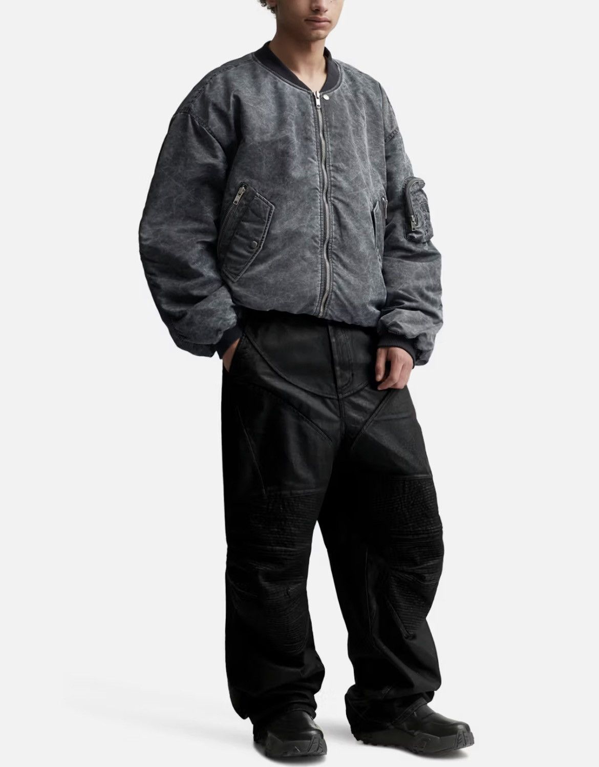 PROJECT G/R PROJECT G/R 3 Coated Biker Pants Size 3 Size US 30 / EU 46 - 5 Thumbnail
