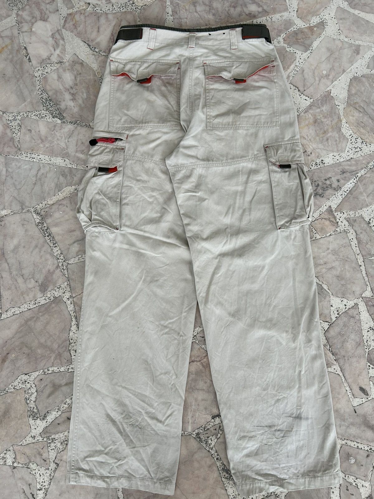Japanese Brand No boundaries Cargo White Olive Size US 30 / EU 46 - 3 Thumbnail