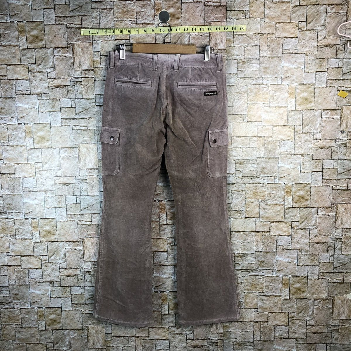 Japanese Brand Drug Store Purple Conduroy Pants #A1022 Size 26" / US 2 / IT 38 - 15 Thumbnail